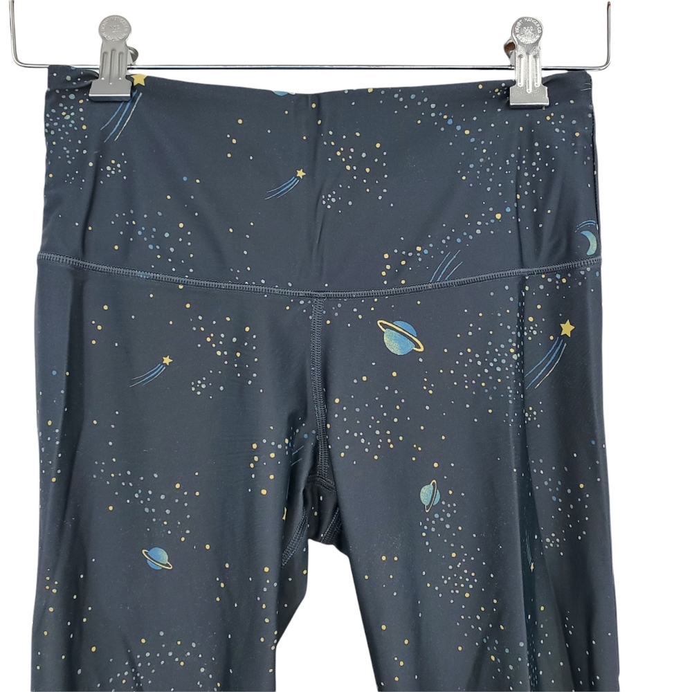 Victoria’s Secret Sport Galaxy Planet Space Print Leggings Small Hi-Rise - Picture 4 of 5